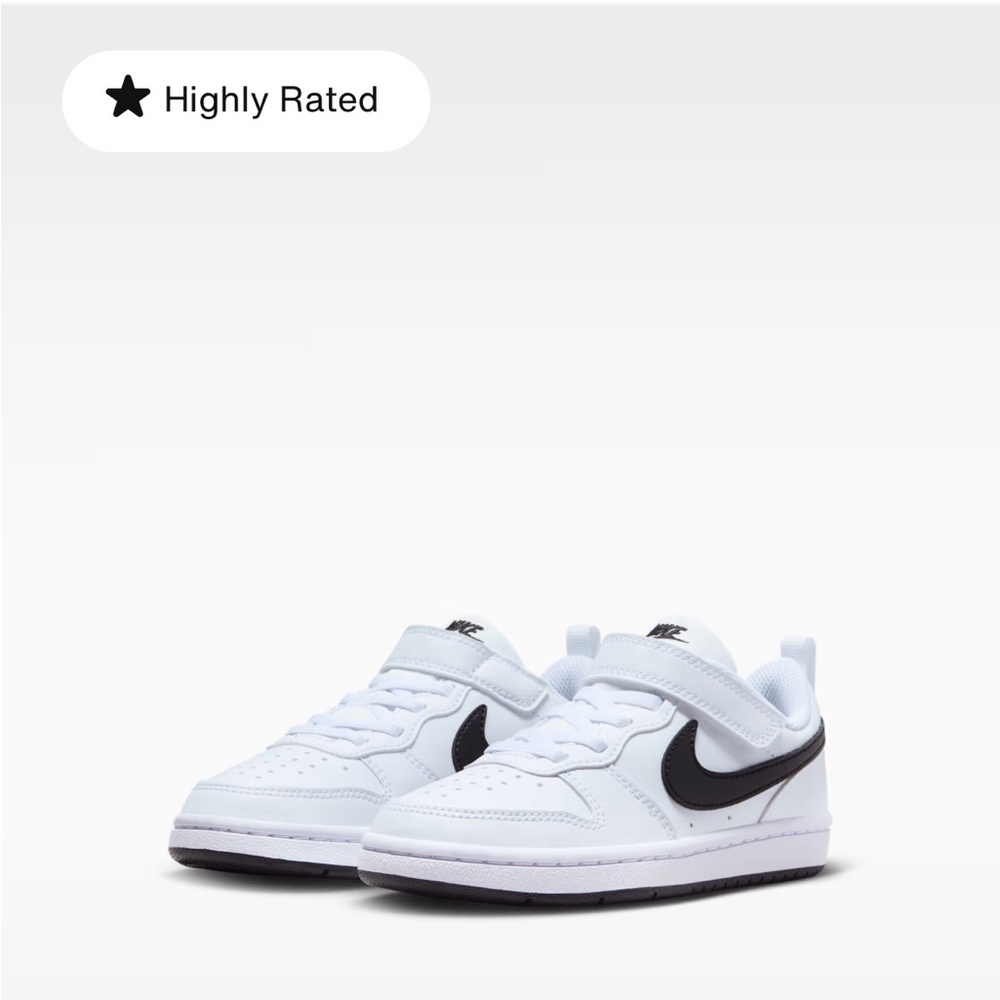 Nike Court Borough Low Recraft- Little kids size 1.5
